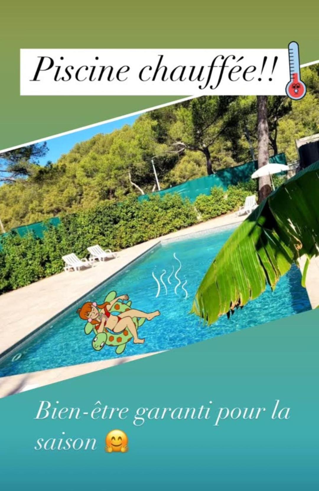 Camping Aux Portes De Cassis Roquefort-la-Bédoule Buitenkant foto